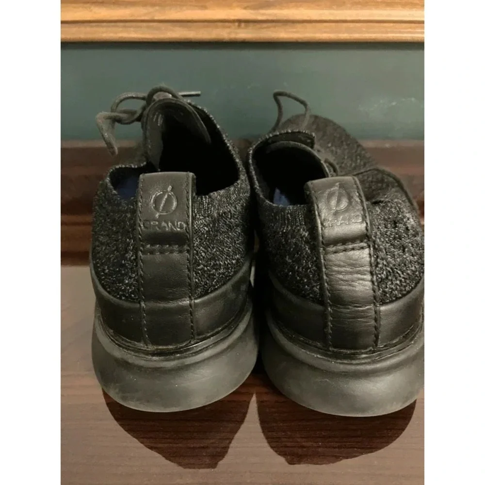 Cole Haan Men's Zerogrand Black Stitchlite Oxford Knit Shoes C28383 Size 7M